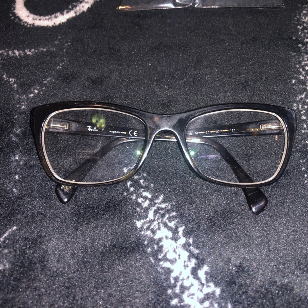 Ray Ban Brown Dark Tortoise Shell Frames Style 52… - image 2